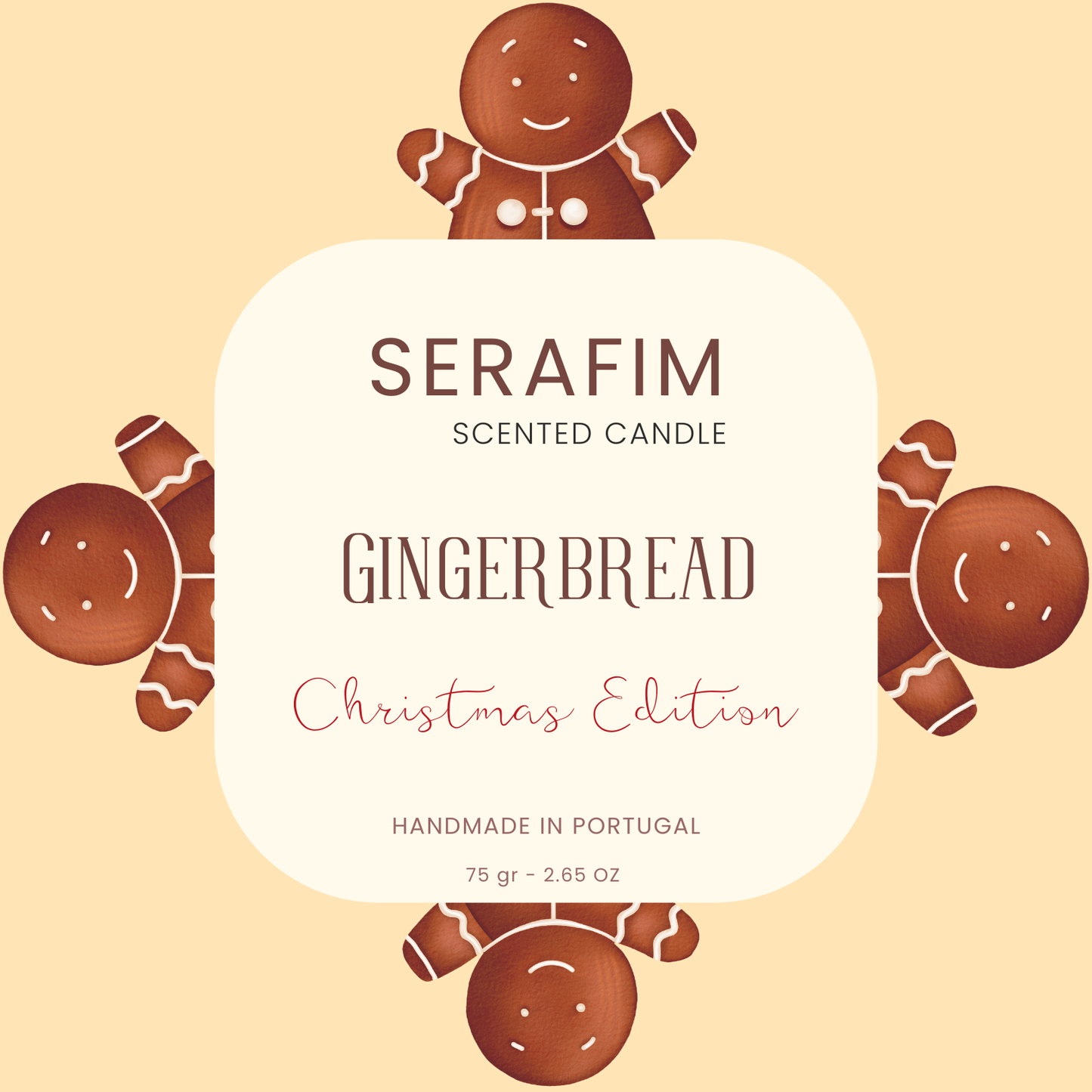 Vela Aromática em lata 220gr Gingerbread ÚLTIMAS UNIDADES