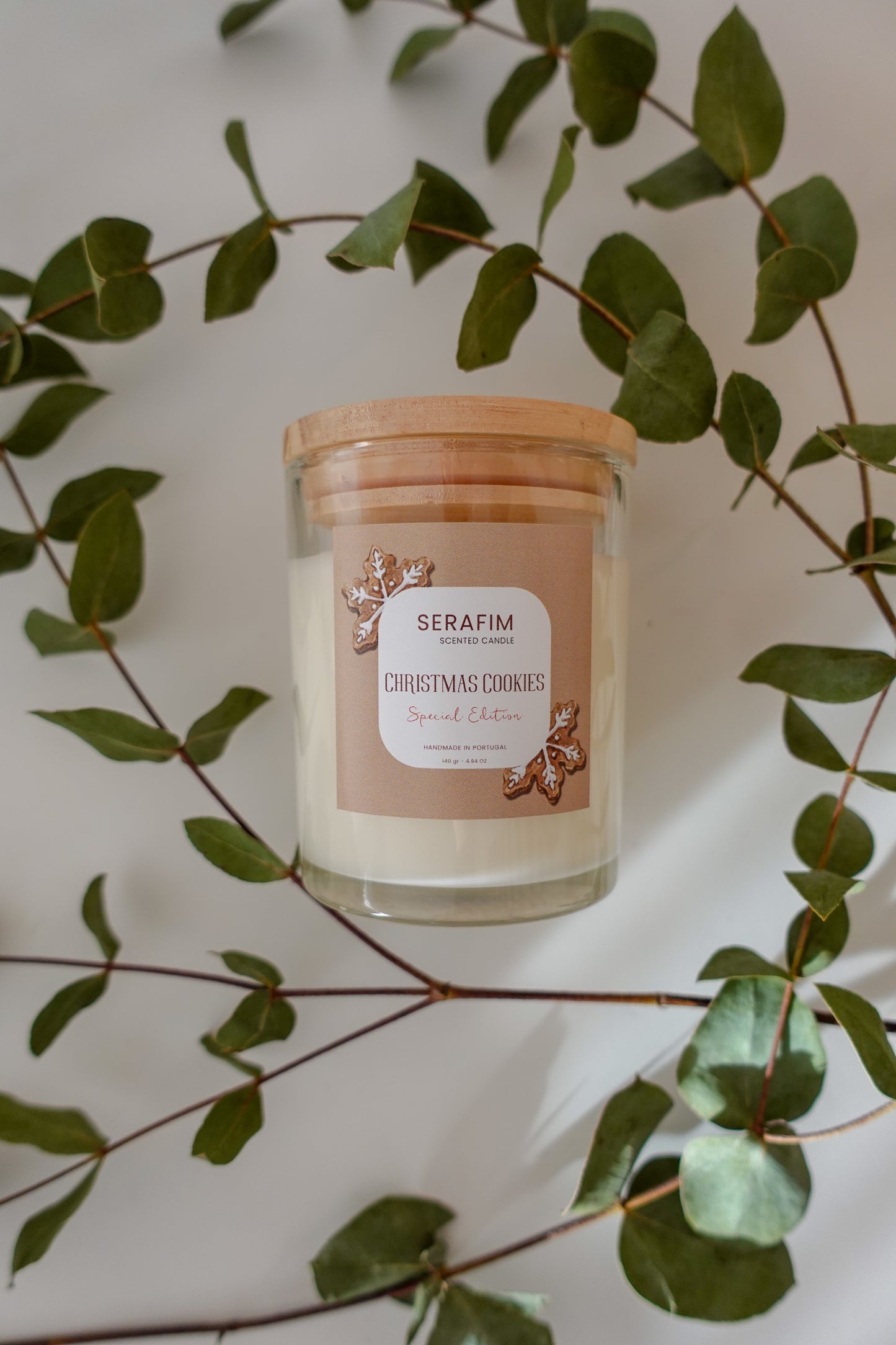 Vela Aromática 140gr Bolachas de Natal