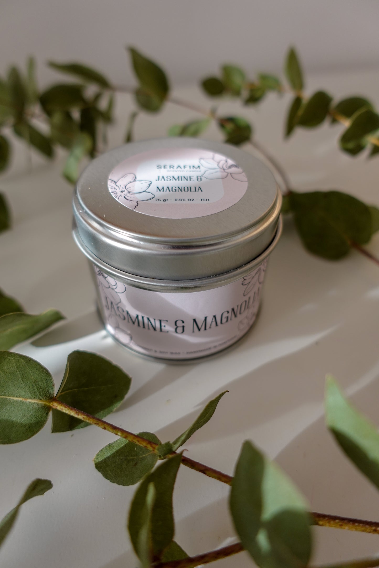 Vela Aromática 75gr Jasmim & Magnólia