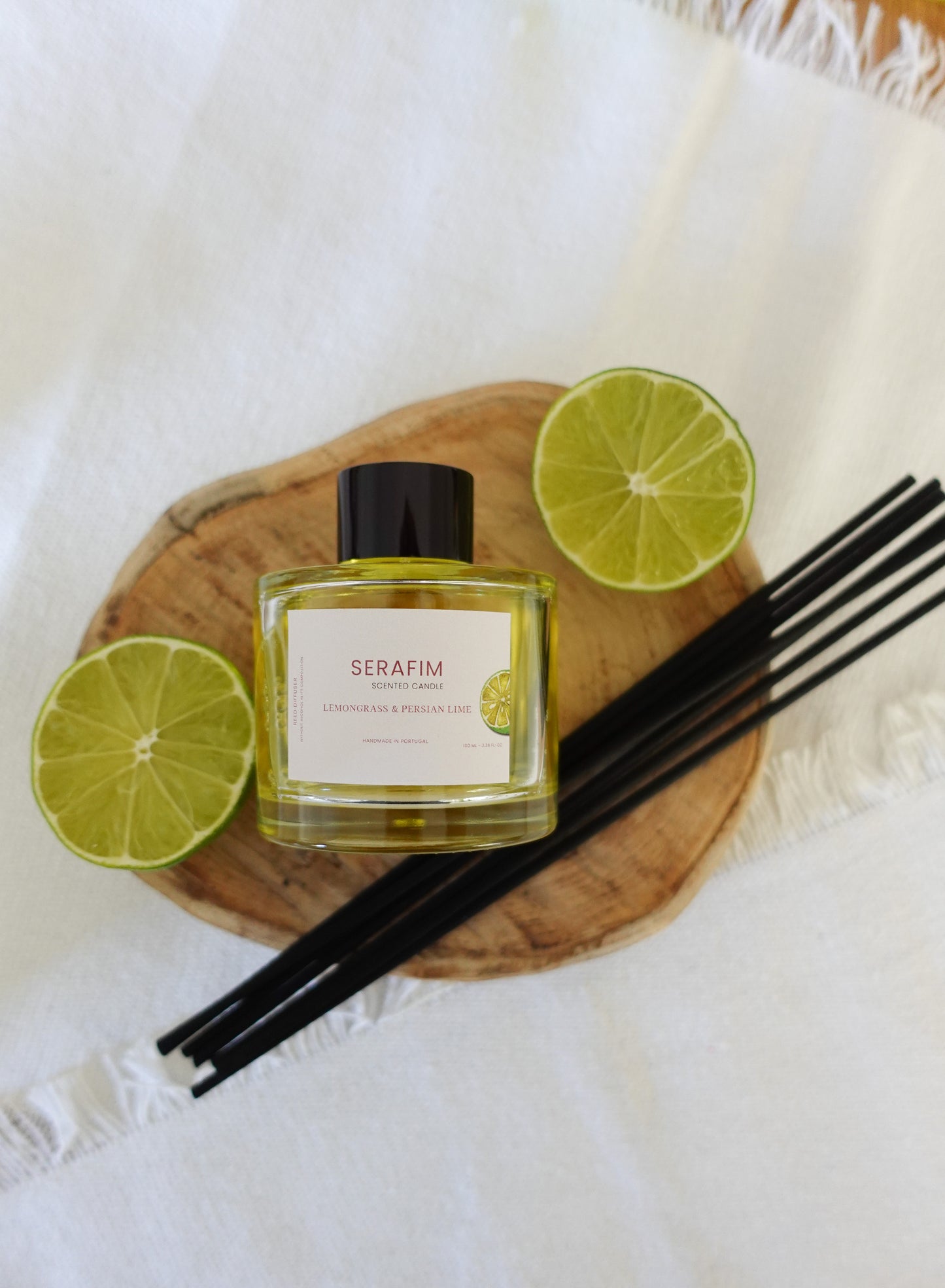 Difusor en barra de limoncillo y lima persa