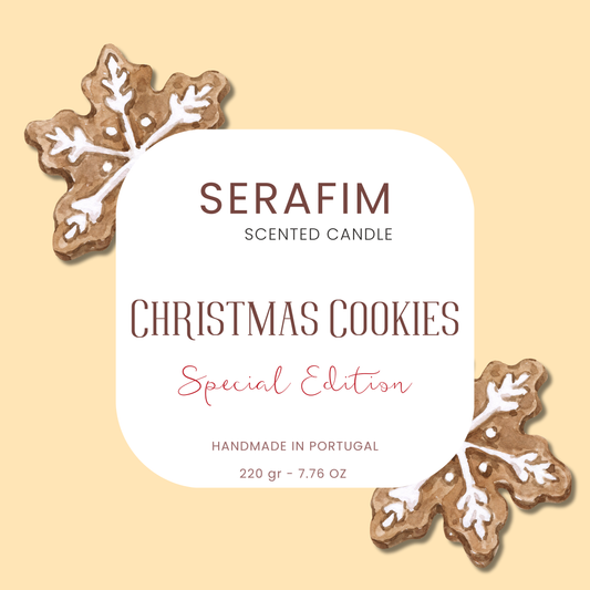Vela Aromática em lata 220gr Christmas Cookies