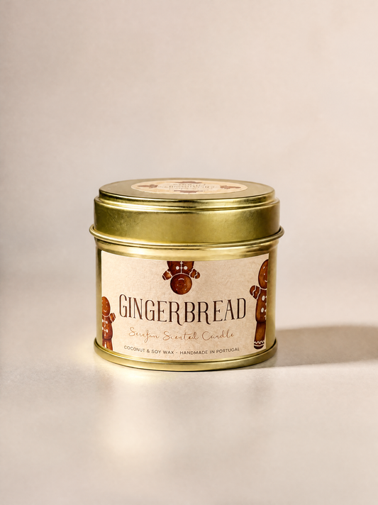 Vela Aromática em lata 75gr Gingerbread