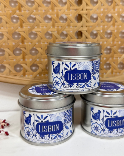 Vela aromática 75gr Lisbon
